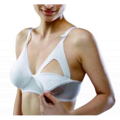 Reggiseno per allattamento JOLIE MAMAN in cotone con coppe apribili