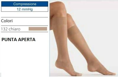 GAMBALETTI 70 DENARI PUNTA APERTA VIVA RIPOSANTI PREVENTIVI MAGLIA A RETE